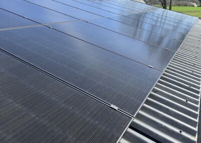Solceller på bølgeeternit